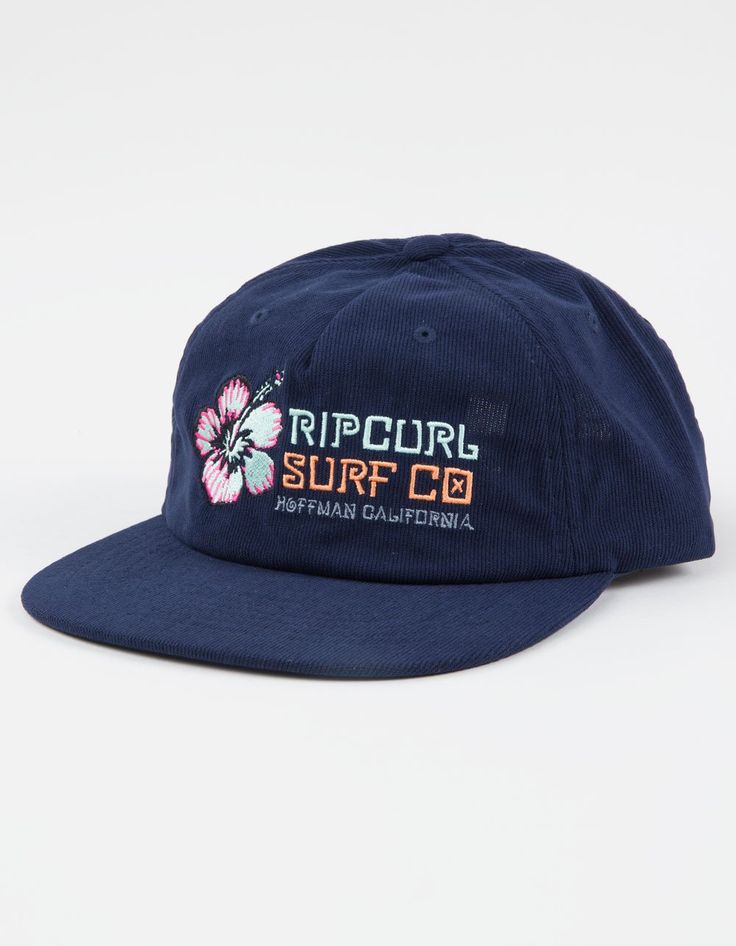 Rip Curl Hoffmann Strapback Hat. Embroidery On Front. Flat Bill. Adjustable Strapback Closure. Woven Label At Closure. 100% Polyester. Do Not Wash. Imported. Flat Top Hats, Overalls Boys, Cute Sporty Outfits, Chino Pants Women, Surf Hats, Outfits Hacks, Babydoll Tops, Wwe T Shirts, Flannel Sweatshirt