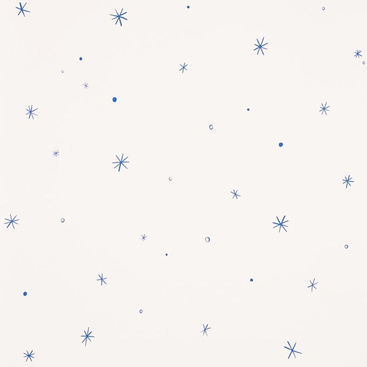 a white wall with blue stars on it