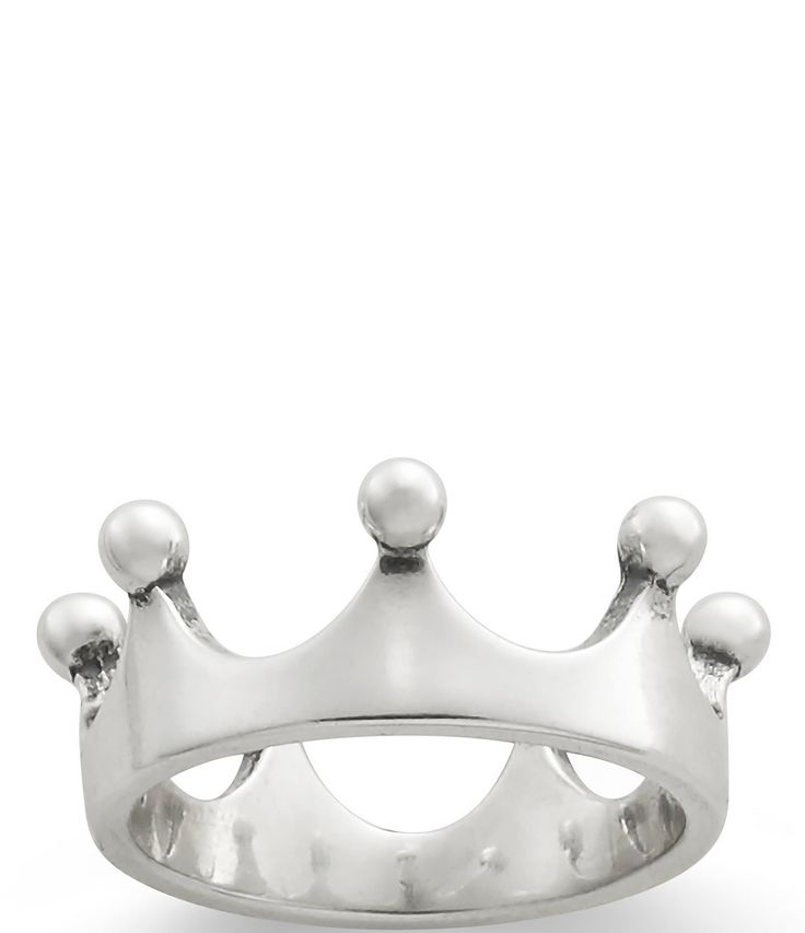 Every princess needs a crown. Give her a fairytale-come-true with the modern style and elegance of the sterling silver Princess Crown Ring.From James Avery, the Princess Crown ring features:sterling silverapprox. 0.375"Made in USA. James Avery Jewelry Rings, Rings James Avery, Princess Style Jewelry With Tall Crown Design, Crown Rings, Jewelry Silver, James Avery Rings, Crown Ring Princess, James Avery Charms, Xoxo Jewelry