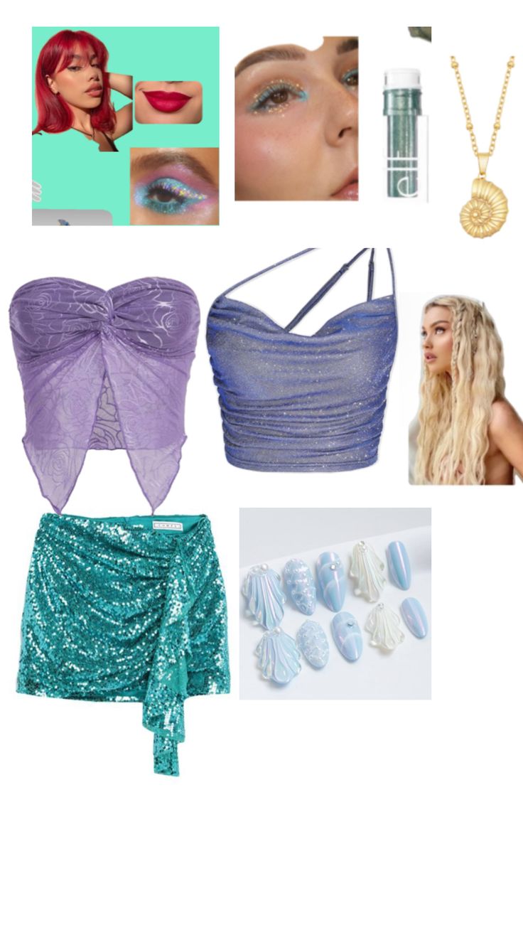 Simple Mermaid Costume, Costume Simple, Mermaid Halloween Costumes, Mermaid Halloween, Mermaid Costume, Halloween Costumes, Mermaid, Halloween, Pins