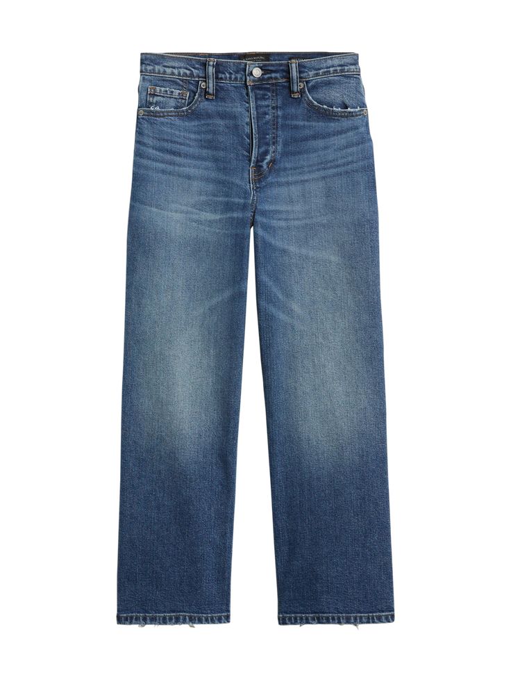 Ramie Pintuck Shirt | Banana Republic Dark Wash Straight Hem Cropped Jeans, Dark Wash Cropped Jeans With Straight Hem, High Rise Straight Fit Cropped Jeans, Straight Cropped Jeans In Rigid Denim, Straight Cropped Jeans In Dark Wash For Everyday, Everyday Dark Wash Cropped Jeans With Straight Hem, Everyday Dark Wash Straight Hem Jeans, Straight Dark Wash Cropped Jeans For Everyday, Straight Cropped Jeans For Everyday