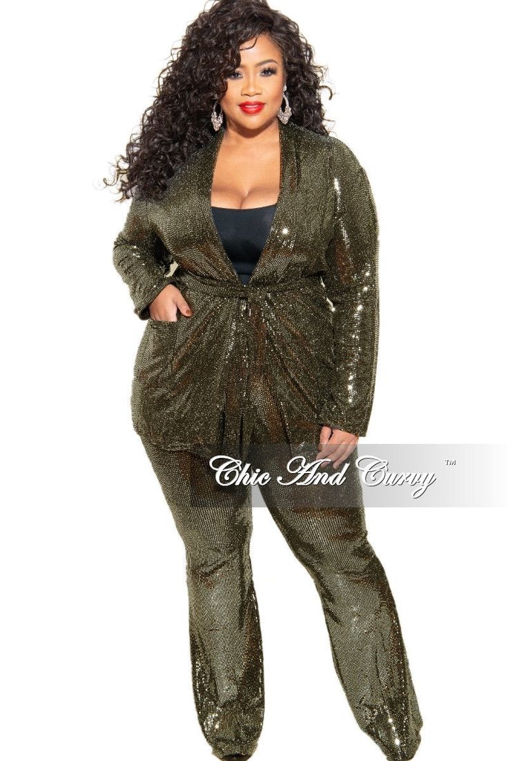 Nylon% 76 Lurex % 19 Spandex% 5 Please Handle this Garment with Care & per care tag instructions- Faux Sequins May Shed or Peel Plus Size Holiday Party Outfit, Plus Size Holiday Party, Christmas Outfit Ideas Plus Size, Plus Size Holiday Outfits, Holiday Outfits Plus Size, Outfit Ideas Thanksgiving, Glitter Suit, Holiday Party Outfit Ideas, Sequin Suit