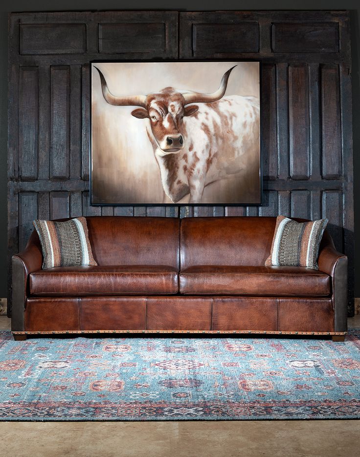 Discover luxury and comfort with the Argonaut Leat Rustic Leather Sofa, Adobe Interior, Premium Sofa, Leather Couch, Leather Artisan, Sofa Upholstery, Leather Hide, Western Decor, Ranch Style