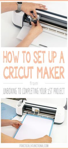 how to set up a cricut maker from unboxing to completing your first project