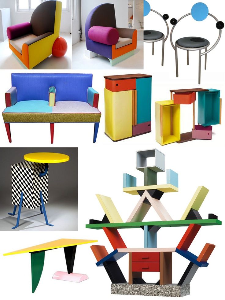 several different types of furniture are shown here