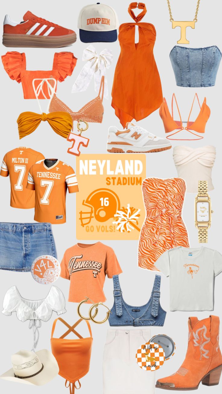 #tennessee #gameday #outfitinspo Fall Tennessee Outfits, Utk Game Day Outfit, University Of Tennessee Outfits, Gameday College Outfits, Tennessee Gameday Outfit, Utk Gameday Outfit, Tennessee Football Outfits, Tennessee Vols Game Day Outfits, University Of Tennessee Gameday Outfit