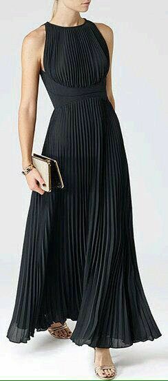 Minimalisticky Chic, Sukienki Maksi, Gaun Koktail, 파티 드레스, روتين العناية بالبشرة, فستان سهرة, Pleated Maxi Dress, Pleated Maxi, Long Black Dress