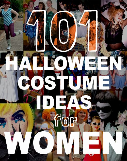 the words 1011 halloween costume ideas for women on top of pictures of people in costumes