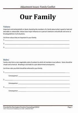 the family fax form is shown in this file, and it contains two fax sheets