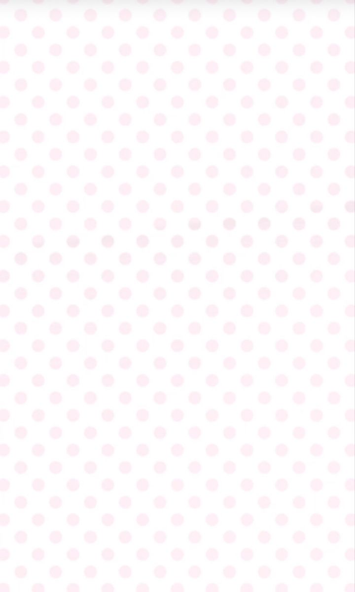 a white background with pink polka dots