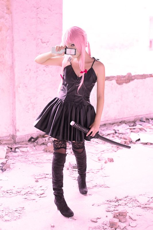 Future Diary Cosplay, Couples Cosplay, Future Diary, Cosplay Shoes, Cosplay Wigs, Cosplay Costume, Cosplay Anime, Cosplay Costumes, Makeup