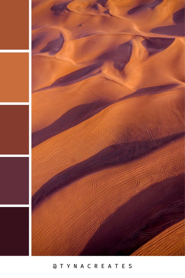 the desert is filled with sand dunes, and there are many different shades to choose from