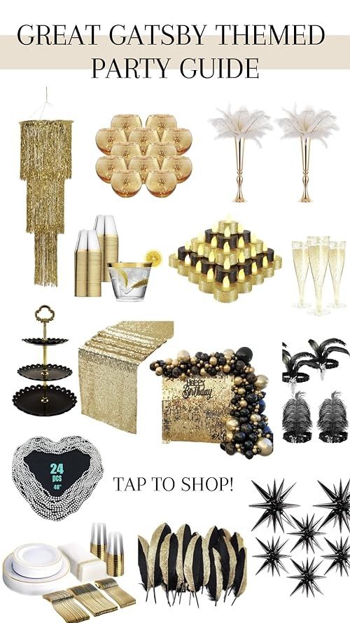 the great gatsby themed party guide is here to help you plan your next celebration