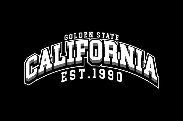 the logo for the golden state university football team, which is on display in front of a black background