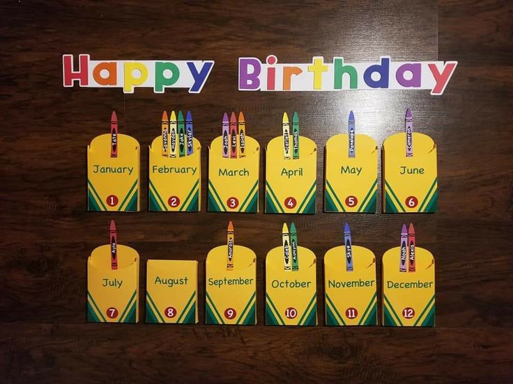 the birthday tags have candles on them for each child's age to be numbered