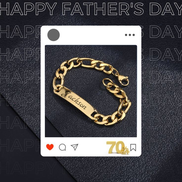 #FathersDay #FathersDayGift #GoldCuffBracelet
#EngravedJewelry #GiftForDad #TimelessJewelry
#PersonalizedGifts #ShopNow #CelebrateDad
#jewelryforhim Id Bracelets, Gold Cuffs, Engraved Jewelry, Timeless Jewelry, Los Angeles California, On Time, Personalized Jewelry, Personal Touch, Fathers Day Gifts