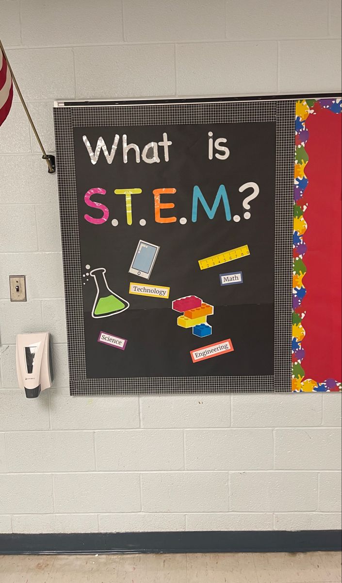 Stem Bulletin Boards, Stem Room, What Is Stem, Daycare Decor, Math Stem, Stem Challenge, 3rd Grade Classroom, Stem Learning, Stem Challenges