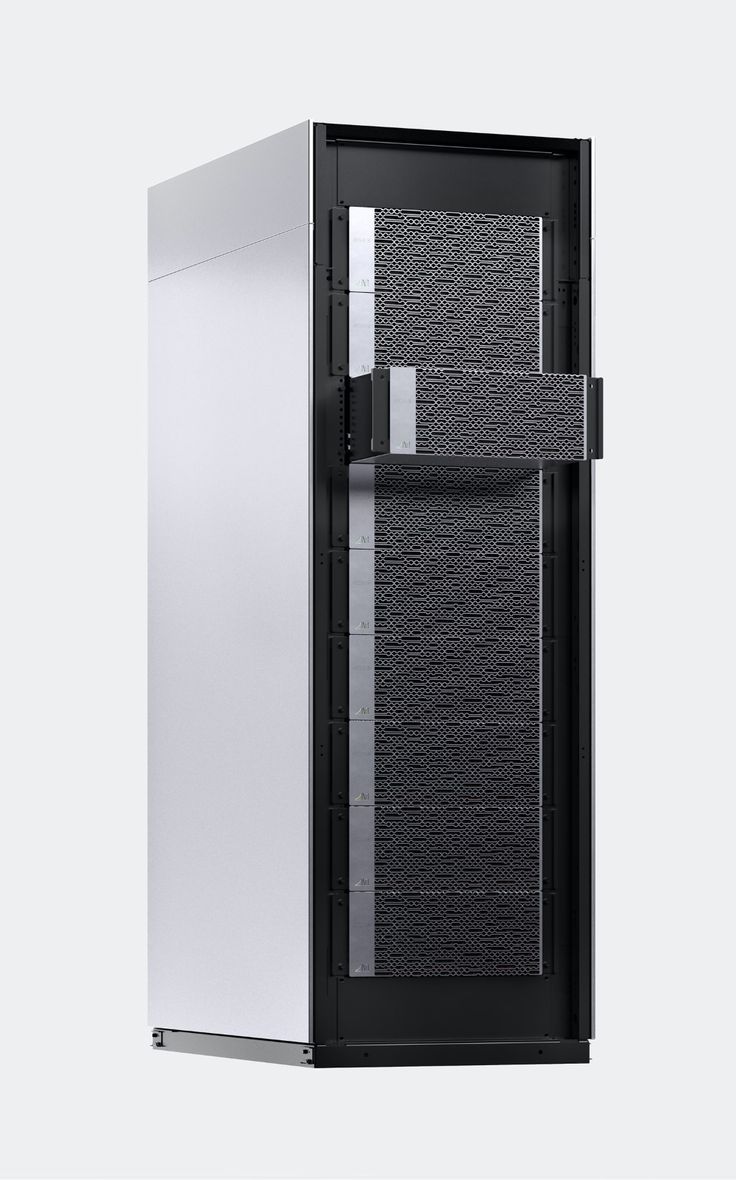 the back side of a computer case with its door open