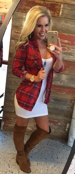 Vetements Shoes, Flannel Outfits, Boating Outfit, Mode Casual, Flannel Tops, Cute Fall Outfits, Country Outfits, Komplette Outfits, Fall Fashion Outfits