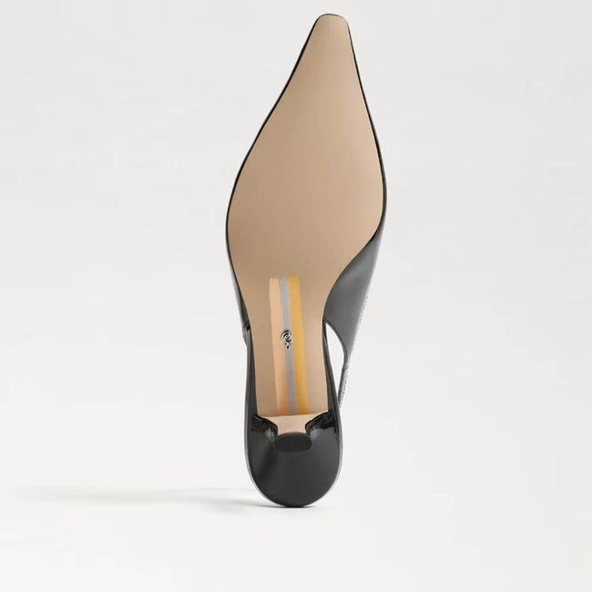 Sam Edelman Bianka Slingback Pump | Women's Shoes | MILK MONEY Sleek Pointed Toe Kitten Heels, Sleek Slingback Kitten Heels For Office, Sleek Kitten Heels With Open Heel For Work, Sleek Open Heel Kitten Heels For Work, Sleek Fitted Slingback Pumps For Office, Sleek Kitten Heels For Office, Modern Slingback Pumps With 4-inch Heel And Pointed Toe, Sleek Slingback Pumps With Sculpted Heel, Sleek Kitten Heels With Heel Strap For Office