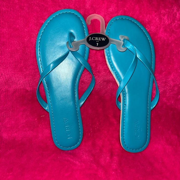 Questions? Leave A Comment Below! Blue Slip-on Footbed Sandals For Beach, Blue Non-slip Flip Flops For Spring, Comfortable Blue Non-slip Flip Flops, Blue Synthetic Sandals With 4-inch Heel, Double Strap Sandals, Two Strap Sandals, Strappy Leather Sandals, Criss Cross Sandals, Slip On Espadrilles