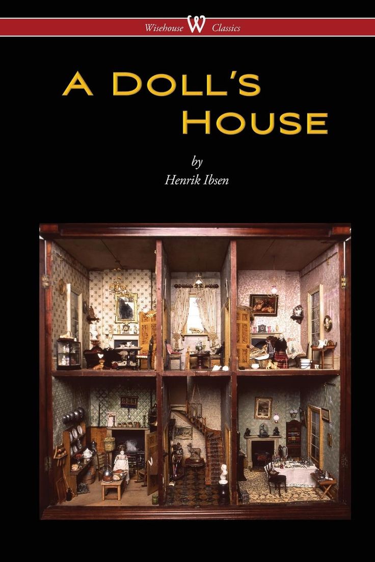 a doll's house is shown in this book