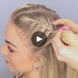 Two French Braids Natural Hair, Front French Braid Hairstyles, 2 French Plaits, French Braid For Short Hair, Faux French Braid, Half French Braid, Front French Braids, French Braid Short Hair, French Braided Bangs