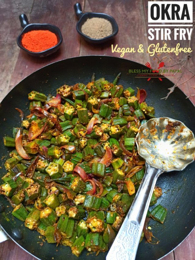 stir fry with vegetables and spices on the side