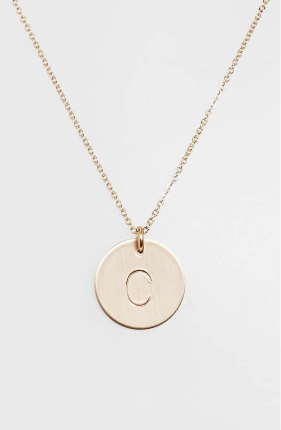 Product Image 0 Simple Everyday Initial Pendant Necklace, Everyday Initial Necklace With Round Pendant, Classic Everyday Nickel-free Necklaces, Simple Everyday Charm Necklace With Initials, Dainty Hand Stamped Round Pendant Necklace, Dainty Hand Stamped Round Pendant Necklaces, Everyday Nickel Free Initial Pendant Charm Necklaces, Simple Everyday Initials Necklace, Dainty Hand Stamped Round Necklaces