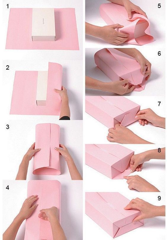 step by step instructions on how to make an origami box