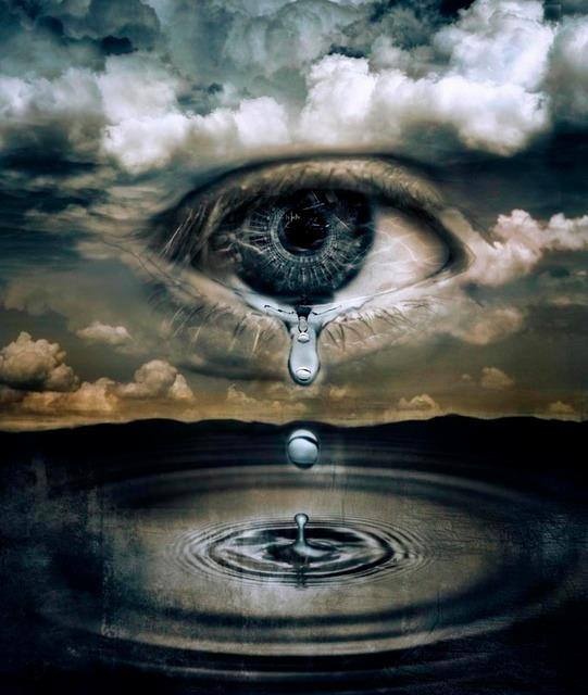 I thought this to be so cool Angels Tattoo, Akiane Kramarik, Crying Eyes, Washington Irving, I Miss You More, Windows To The Soul, Eye Art, Pics Art, Surreal Art