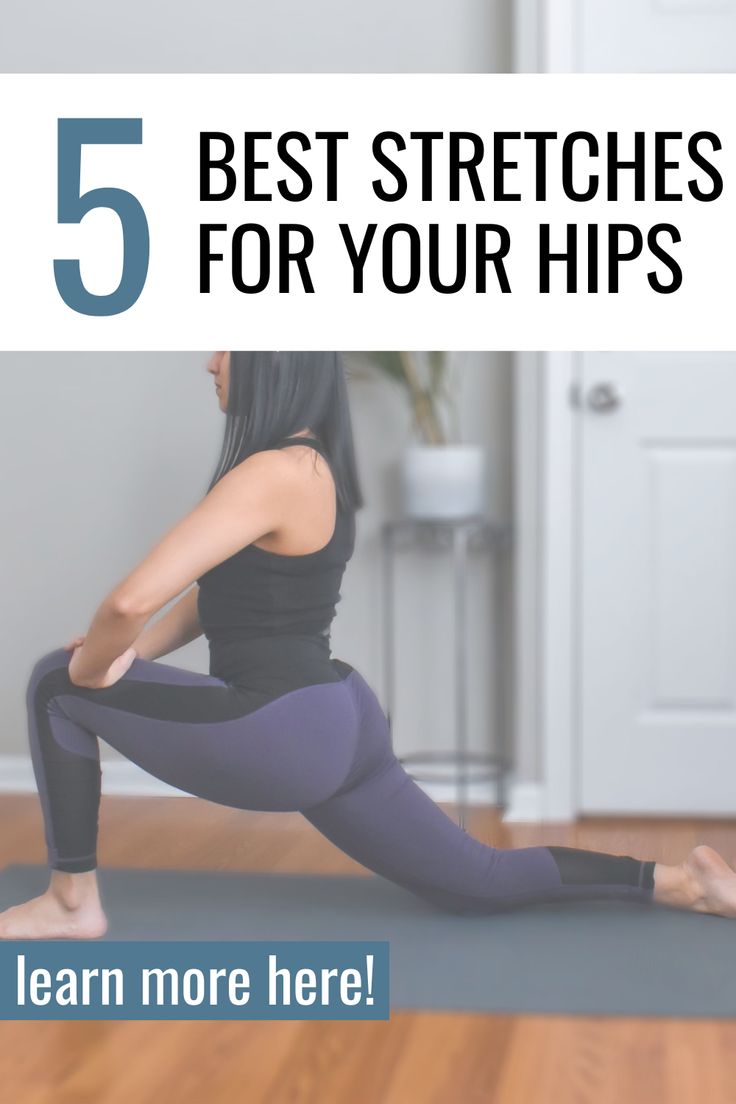 Best Hip Stretches To Improve Hip Flexibility - Stretching routine for all of your hip muscles Exercise For Hip Strength, Hip Extension Stretch, Stretch For Hips, How To Realign Your Hips, Hip Flexibility Stretches For Beginners, Hip Flexor Exercises Stretching, Hip And Lower Back Stretches, Hip Flexor Stretch Flexibility, Hip Flexor Strengthening Exercises