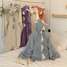 Kawaii Cotton Long Sleeve Sleepwear, Cotton Long Sleeve Nightgown For Pajama Party, Cotton Sleepwear For Sleepover In Fall, Cute Cotton Long Sleeve Nightgown, Cute Cotton Nightgown With Long Sleeves, Hooded Cotton Winter Sleepwear, Hooded Cotton Sleepwear For Winter, Long Sleeve Cotton Nightgown For Sleepover, Cotton Long Sleeve Nightgown For Sleepovers