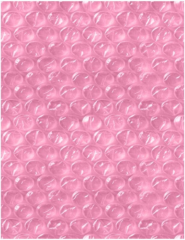 a pink background with lots of bubbles