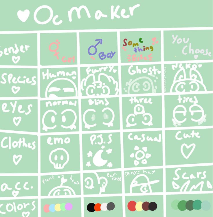 an image of a game board with the words o'maker written on it