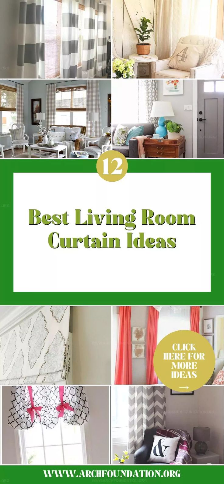 the best living room curtain ideas