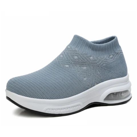 Axel Women's Sneaker Shoes | Ultrasellershoes.com – Ultra Seller Shoes Casual Gray Breathable Slip-on Sneakers, Gray Slip-on Sneakers With Round Toe For Summer, Lightweight Air Cushioned Casual Sneakers, Casual Lightweight Sneakers With Air Cushioning, Breathable Round Toe Sneakers For Leisure, Round Toe Breathable Sneakers For Leisure, Breathable Sneakers With Round Toe For Leisure, Breathable Leisure Sneakers With Round Toe, Casual Gray Slip-on Sneakers For Summer