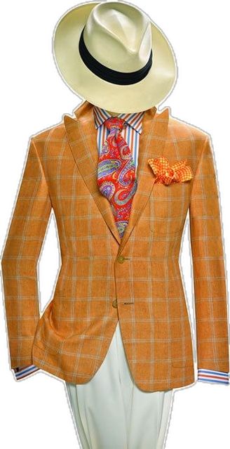 Mens Fashion Retro, Blazer Outfits Men, Orange Suit, Dandy Style, Derby Outfits, Orange Blazer, Mens Fashion Blazer, Designer Suits For Men, Dapper Gentleman