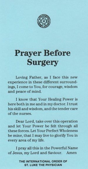 20 days til surgery. Scared but faith in God and power of prayer will carry me through Prayers Before Surgery, Surgery Prayer, Surgery Quotes, Woord Van God, Effective Prayer, Special Prayers, Heart Surgery, Surgery Recovery, Christian Prayers