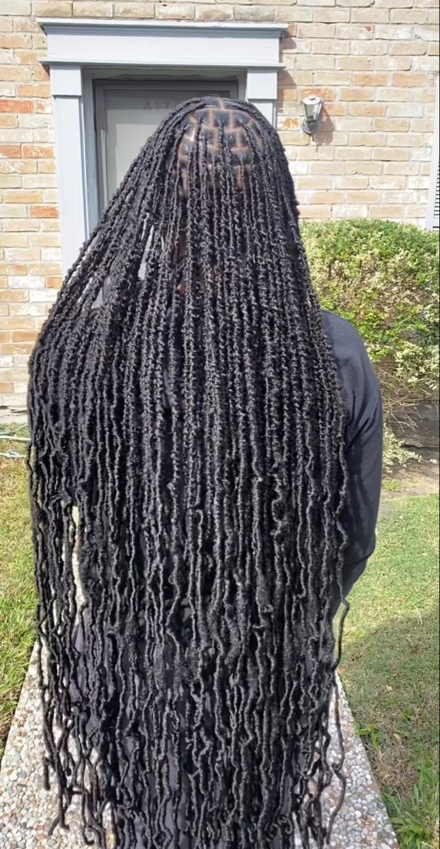 Fox Locs Hairstyles, Fox Locs, Infinity Locs, Soft Locks, Bts Hairstyle, Braided Hair Tutorial, Big Box Braids Hairstyles, Goddess Braids Hairstyles, Faux Locs Hairstyles