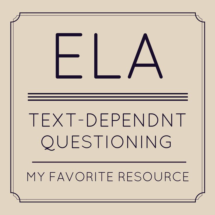 the text that says, ela next - independent questioning my favorite resources