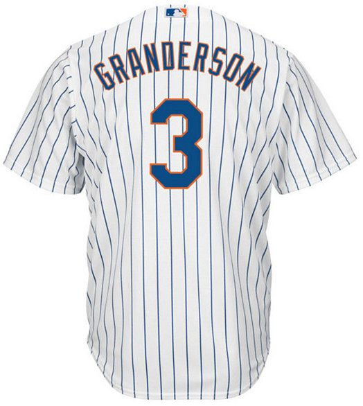 Majestic Men's Curtis Granderson New York Mets Replica Jersey Thurman Munson, Yogi Berra, Aaron Judge, Joe Dimaggio, White Jersey, New York Mets, New York Yankees, Mlb, Sports Jersey