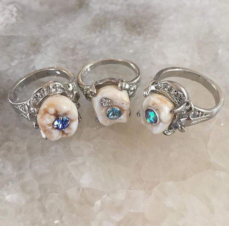 Human Teeth Jewelry, Real Bone Jewelry, Tooth Ring, Grunge Jewelry, Teeth Jewelry, Bone Jewelry, Witchy Jewelry, Dope Jewelry, Funky Jewelry