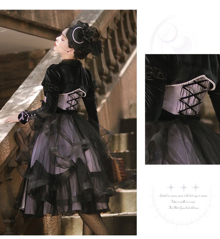 This dress is a must-have for any Lolita fan! The purple color is perfect and the ball gown style is so unique. The plus size is a great bonus, as many Lolita dresses are not available in this size. ❤️CUSTOM MADE❤️ For custom made, please message us your height, bicep circumstance, bust, lower chest circumference, mid-shoulder to bust point, waist and shoulder width. How to measure? Fitted Black Ball Gown For Costume Party, Gothic Halloween Party Ball Gown, Elegant Black Ball Gown For Costume Party, Elegant Theater Dresses With Overbust, Elegant Ball Gown Dresses For Cosplay, Elegant Overbust Theater Dress, Elegant Overbust Dresses For Theater, Black Fantasy Overbust Dress, Elegant Dress With Corset Back For Cosplay