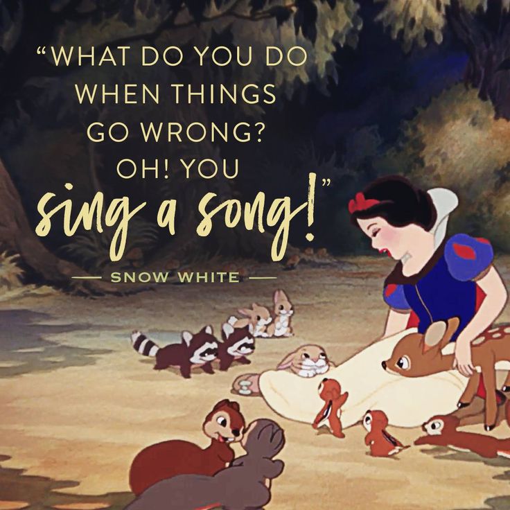 snow white and the seven dwarfs from disney's animated movie, which is written in english