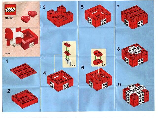 the instructions for legos are shown here