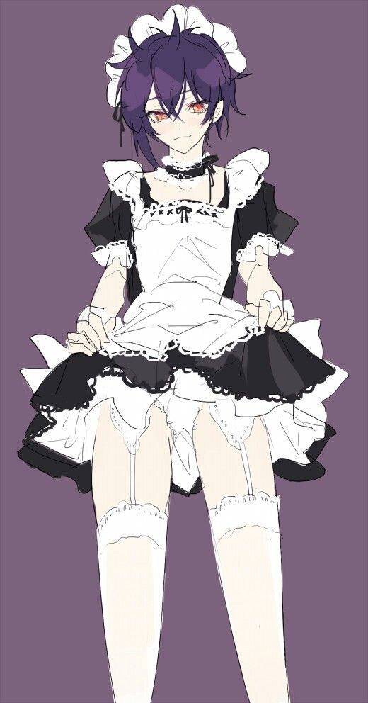 Skirt Reference Drawing, Anime Femboy, Skirt Reference, Maid Outfit Anime, Outfit Anime, Art Mignon, Anime Maid, Reference Drawing, Bunny Costume