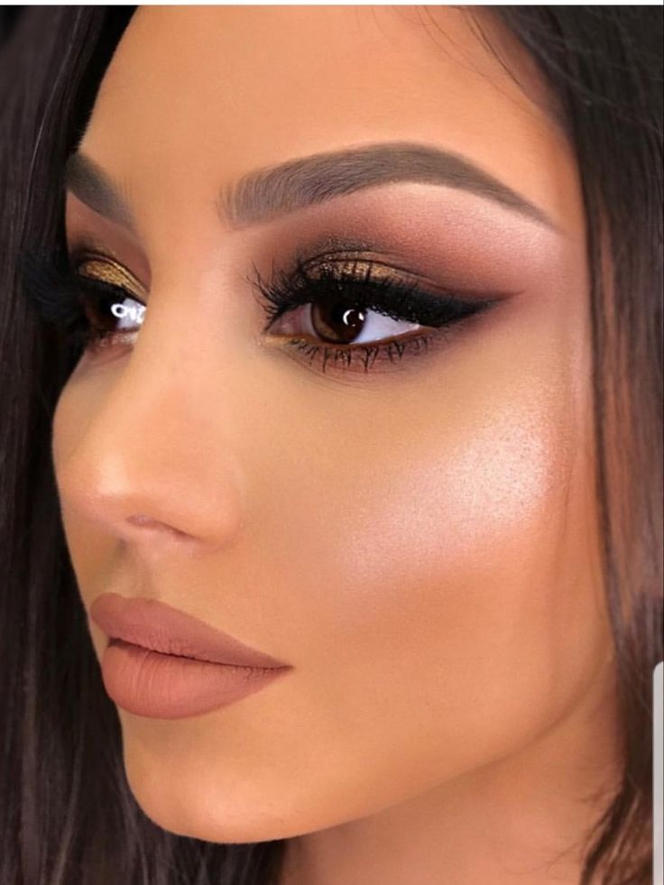 Sultry Makeup, Lovely Makeup, Makeup Ojos, Classy Makeup, Glam Wedding Makeup, Bridal Makeup Natural, Formal Makeup, Makeup Idea, Makijaż Smokey Eye