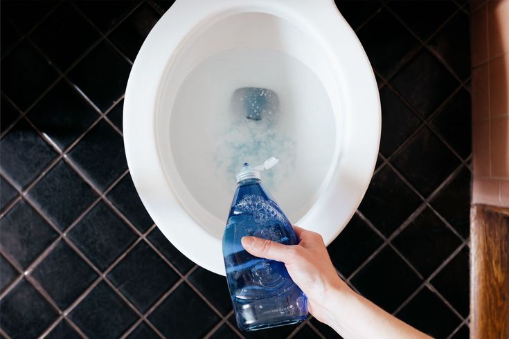 How to Unclog a Toilet With Dish Soap How To Unclog A Toilet, Unclogging Toilet, Unplug Toilet, Slow Flushing Toilet, Toilet Hacks, Unclog Toilet, How To Unclog Toilet, Toilet Drain, Clogged Toilet