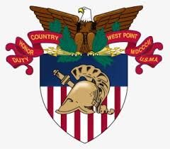 the coat of arms and eagle are on top of an american flag